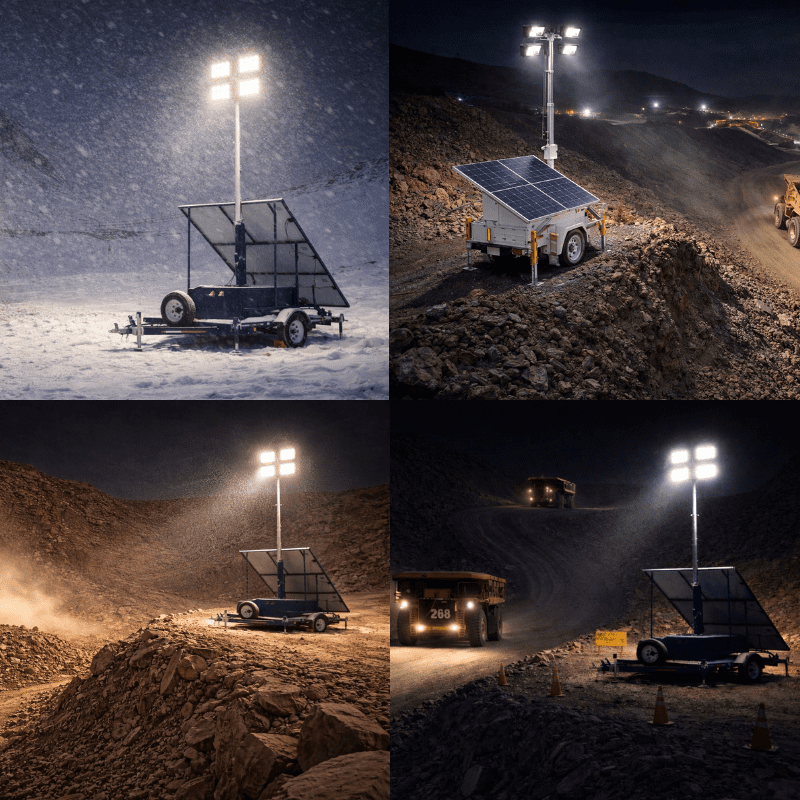 Carros Iluminación Solar APPAREIL